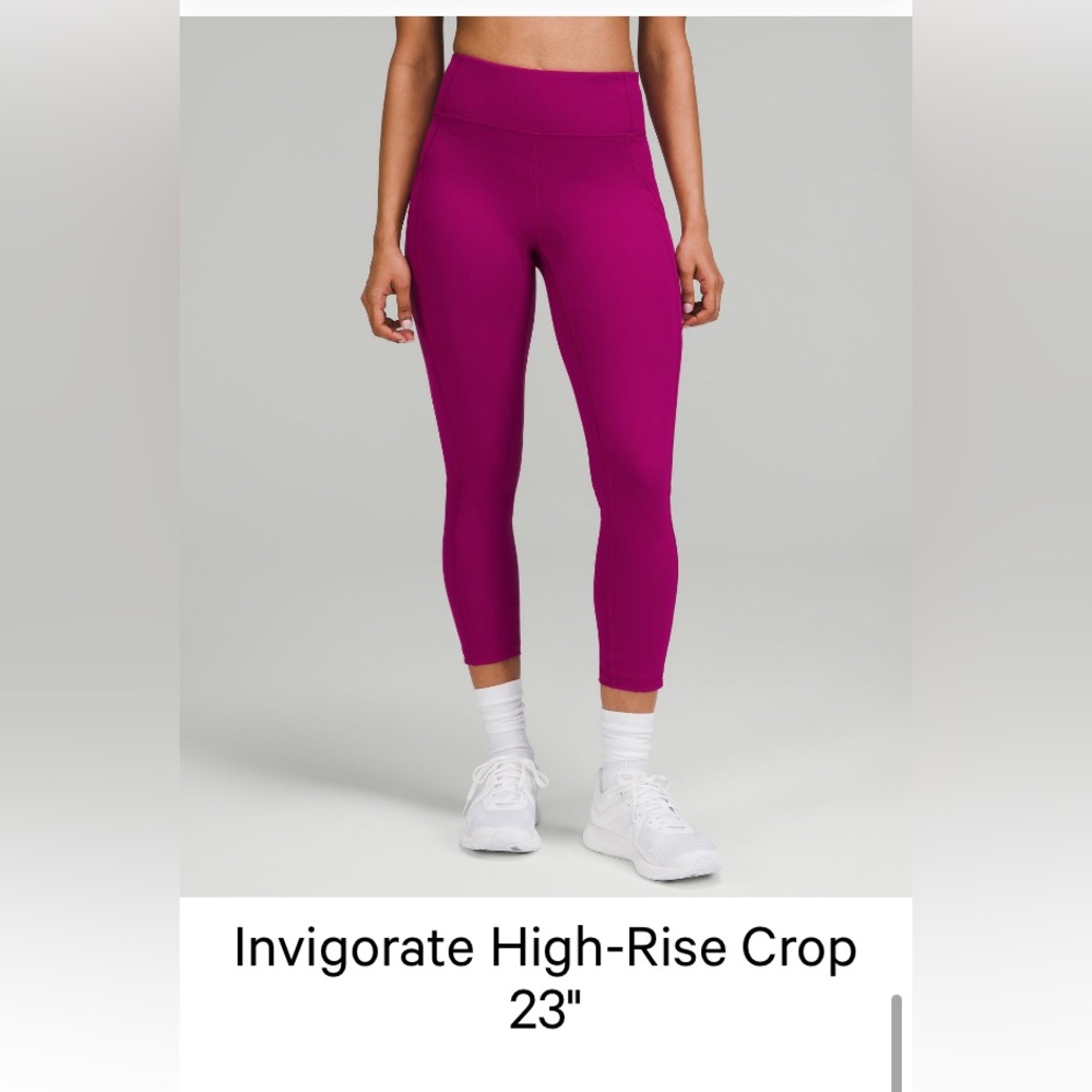 LULULEMON INVIGORATE 23” - Size 6